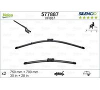 Genuine Valeo fits Silencio Wiper Fb Oe Rhd Vf887 Kit