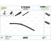 VALEO 578500 Wiper Blade for ABARTH,CHEVROLET,FIAT,FORD,HYUNDAI,KIA,LANCIA,NISSA
