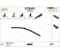 VALEO 578501 Wiper Blade for ABARTH,AUDI,CHRYSLER,FIAT,FORD,LANCIA,NISSAN