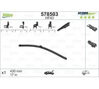 VALEO 578503 Wiper Blade for ,BMW,CHRYSLER,FIAT,FORD,FORD USA,JAGUAR,LANCIA,MG,P