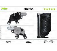 VALEO 582655 Wiper Motor Rear 12V Voltage Replacement Fits Audi A4 A4 Allroad Q7
