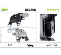 Valeo Wiper Motor 582668 - Rear Window 12V Replacement for Porsche Macan