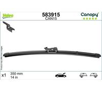 Valeo 583915 Wiper Blade Passenger Side Fits Chevrolet Fiat 500 Ford Hyundai Kia