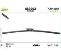 Valeo 583962 Wiper Blade Driver Side Fits Dacia Mercedes-Benz Nissan Renault
