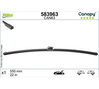 Valeo 583963 Wiper Blade Passenger Side Fits Mercedes-Benz AMG GT B-Class CLS