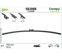 Valeo Wiper Blade CAN96 Flat Front 750 mm (30 in) - Natural & Recycled - 583996