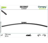 Valeo 583997 Wiper Blade Driver Side Passenger Side Fits Citroën Renault Scénic