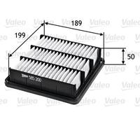 VALEO 585200 Air filter