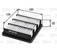 VALEO 585200 Air filter