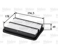 AIR FILTER FOR HYUNDAI SANTA F I SM G4JS G G6BA G G6EA G4JP D4EA F D4EA V VALEO