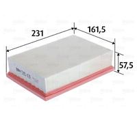 VALEO 585439 Air Filter for CHEVROLET,HOLDEN,OPEL,VAUXHALL