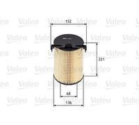 VALEO 585652 Air Filter for AUDI,SEAT,SKODA,VW
