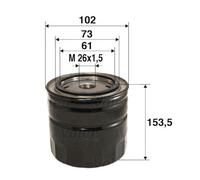 VALEO 586085 Oil filter