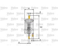 VALEO 587030 Fuel filter