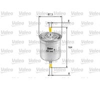 Valeo Fuel Filter 587040 for Volvo S40 V40 S80 XC90 B4204T2 1.9L