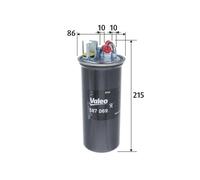 VALEO 587069 Fuel filter for AUDI