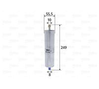VALEO 587074 Fuel filter