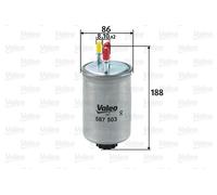 FUEL FILTER 587503 FOR FORD HJBB/HJBA/D6BA/HJBC 2.0L 4cyl MONDEO III