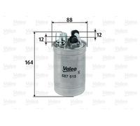 FUEL FILTER 587515 FOR SKODA VW AUDI A4/S4/Convertible A6/S6 ALLROAD AYM 2.5L