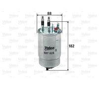 VALEO 587525 Fuel filter
