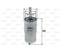 VALEO 587722 Fuel filter