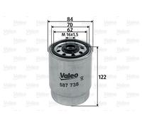 VALEO 587738 Fuel filter