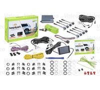 VALEO 632202 - Parking Assistance System - Beep&Park Kit: 8 Sensors + 1 LCD display - Front and Rear Installation