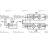 VALEO 641422 Indicator relay