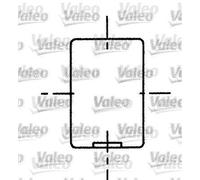 Valeo 643824 Main Current Relay 12V Voltage With Resistor Without Flange