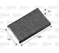 VALEO 698714 Filter, interior air for CITROËN,DS,PEUGEOT,PEUGEOT (DF-PSA)