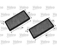 VALEO 698857 Pollen filter
