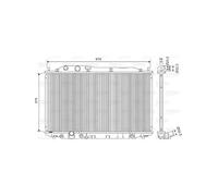 Valeo 701570 Radiator Cooling Motor