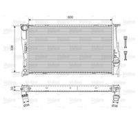 VALEO 701601 Engine radiator