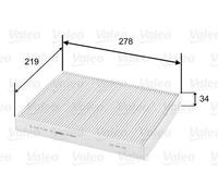 VALEO 715581 Cabin Air Filter Fits Audi Q7 Opel Astra VW Amarok California