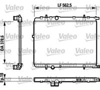 VALEO 732890 Radiator, engine cooling for CITRO?N,PEUGEOT