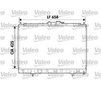 VALEO 734198 Radiator, engine cooling for MITSUBISHI