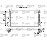 VALEO 734339 Engine radiator