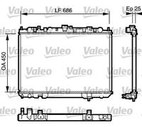 VALEO 735081 Engine radiator