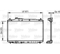 VALEO 735243 Engine radiator