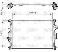 Valeo Radiator 735373 – Engine cooling for Ford & Volvo (Kuga, S-Max, V60 I)