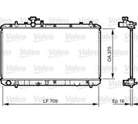 VALEO 735407 Radiator, engine cooling for FIAT,SUZUKI