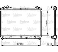 VALEO 735433 Engine radiator
