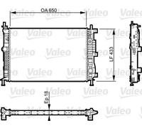 VALEO 735555 Engine radiator