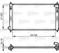 VALEO 735575 Radiator, engine cooling for MITSUBISHI