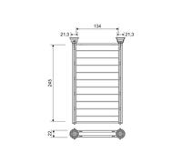 VALEO 811628 Heater matrix