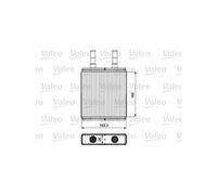 Valeo 812427 Heat Exchanger, Interior Heating