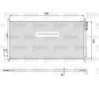 Valeo 812661 Air Conditioning A/C Air Con Condenser Fits Chevrolet Opel Vauxhall