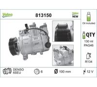 VALEO 813150 Air Conditioning Compressor Fits Audi A4 A4 Allroad A5 A6 A8 Seat