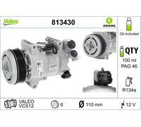 VALEO 813430 Compressor, air conditioning for CITRO?N,DS,OPEL,PEUGEOT,VAUXHALL