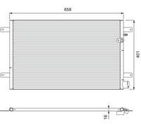 CONDENSER AIR CONDITIONING 814004 FOR AUDI A6/S6/Allroad CAHB/CAHA/BVG 2.0L A6